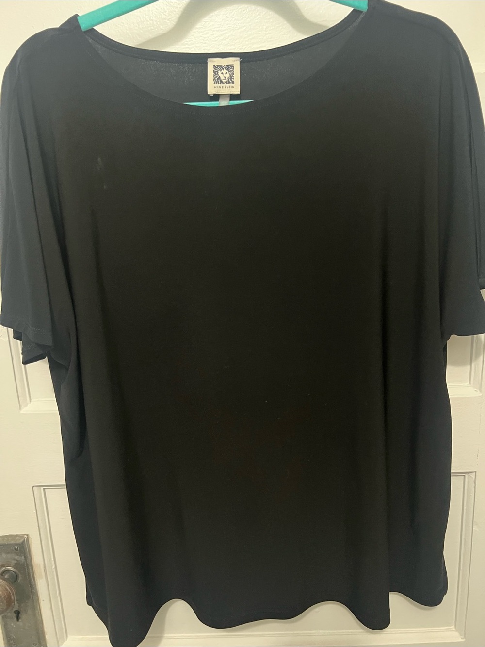 Anne Klein Black top 1X